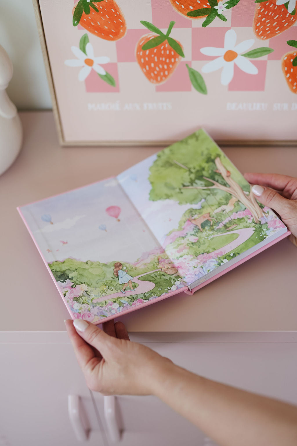 baby journal | to my daughter illustrated | personalised baby gift