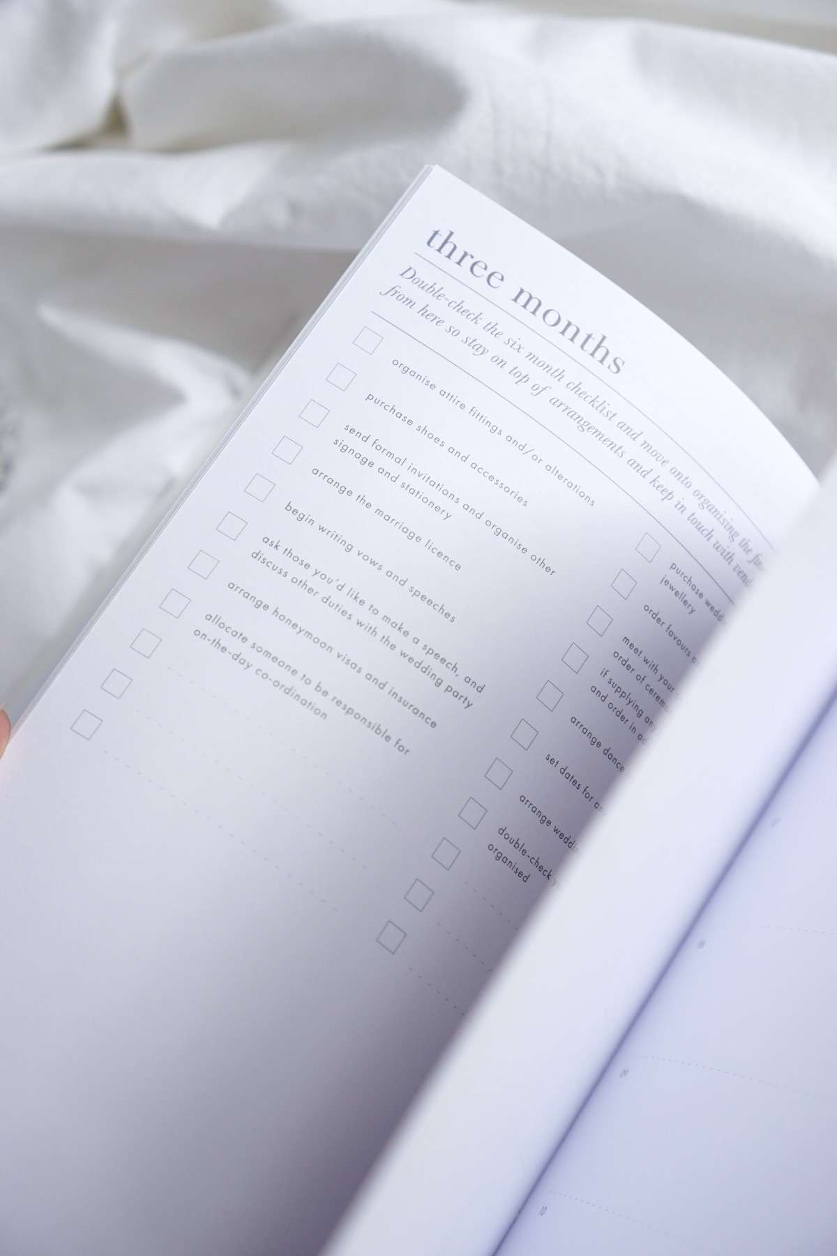 Personalised Wedding Planner Book